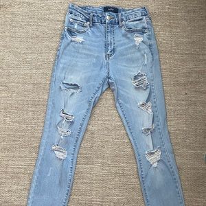 Aeropostale High Waisted Light Jeans